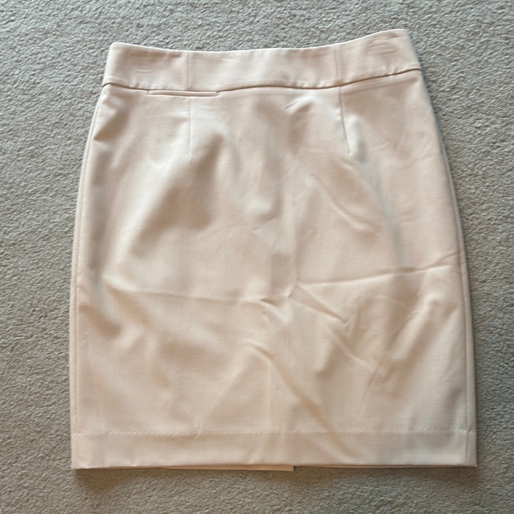 Calvin Klein Tan Knee-Length Pencil Skirt for Work